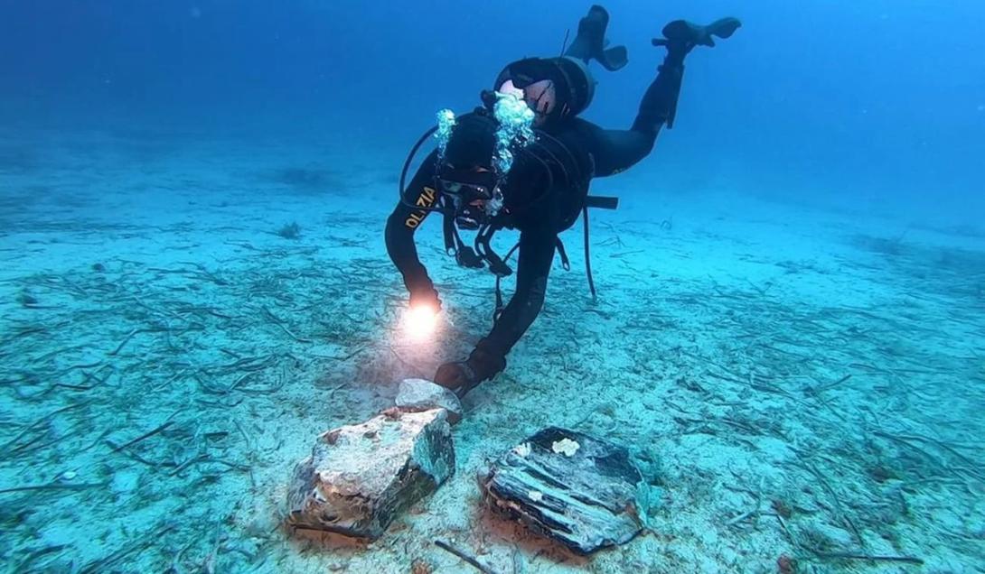 Itália: descoberta de artefatos misteriosos pode revelar naufrágio da Idade da Pedra-0