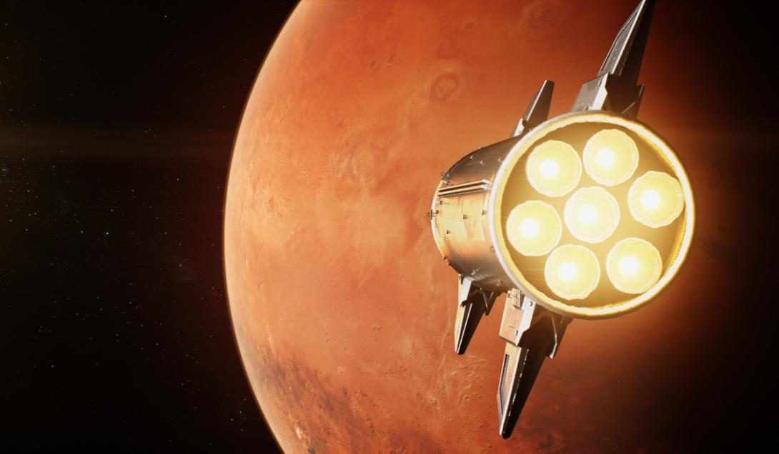 Novo motor de fusão nuclear tornará possível chegar a Marte em 4 meses-0